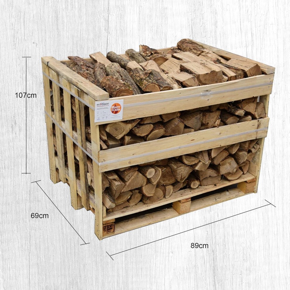 Ecoblaze Kiln Dried Oak Hardwood Firewood Logs 600L - image 3