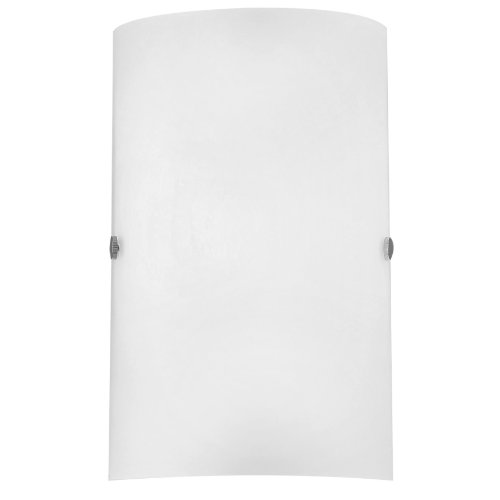 EGLO Troy 3 Satin Glass and Steel Wall Light - image 2