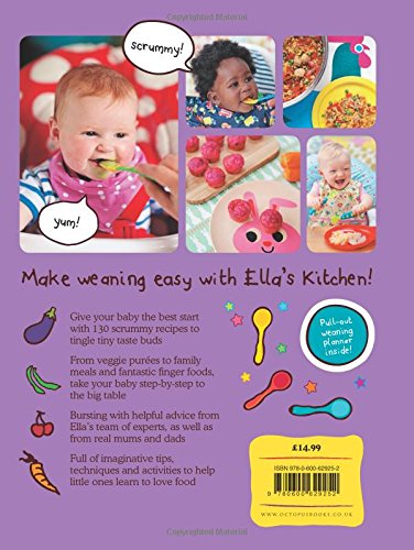 Ella's Kitchen The First Foods Book The Purple One Weaning Guide For Healthy Baby Nutrition Book - image 2