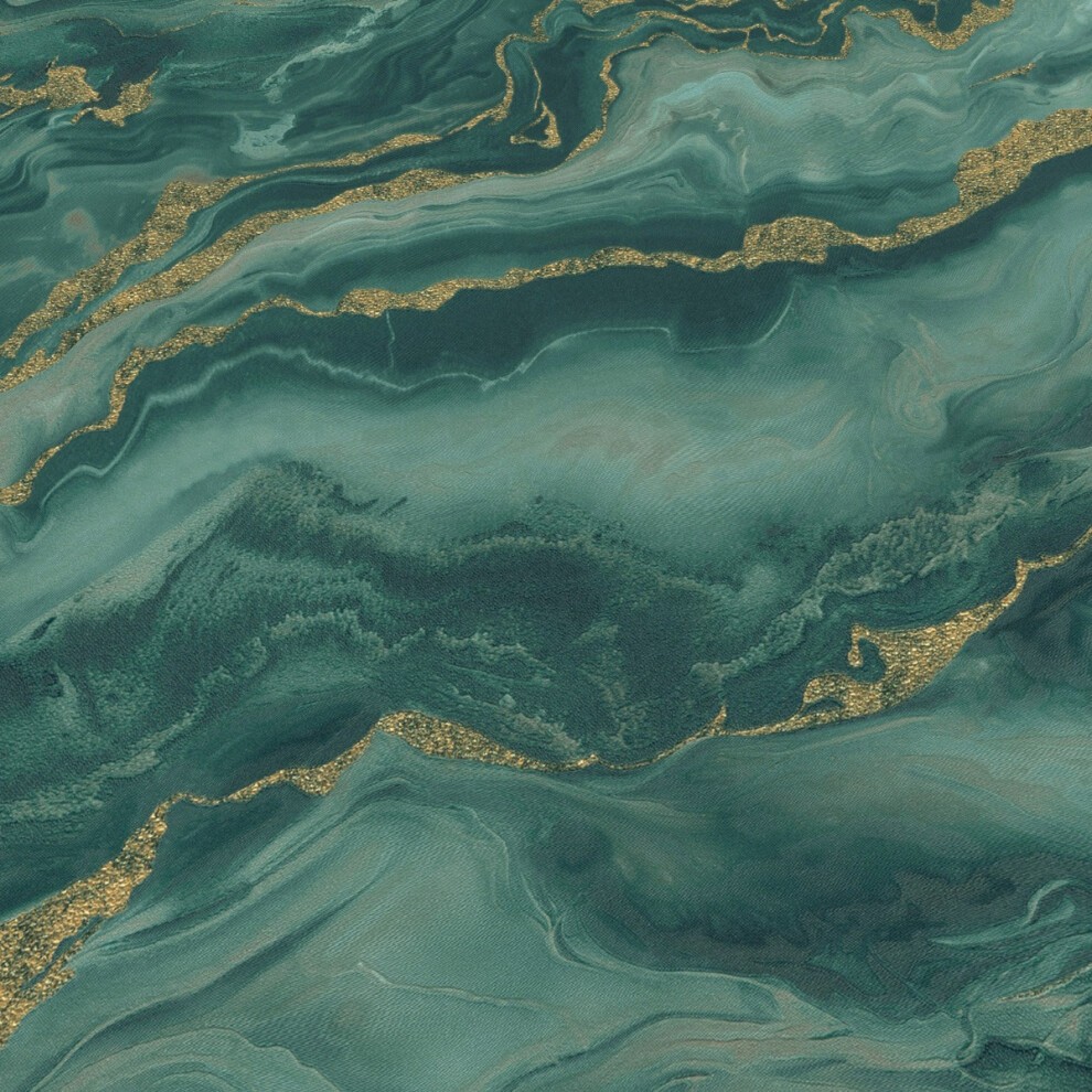 Elle Decoration Mystic Spell Green Vinyl Wallpaper by Erismann - image 4