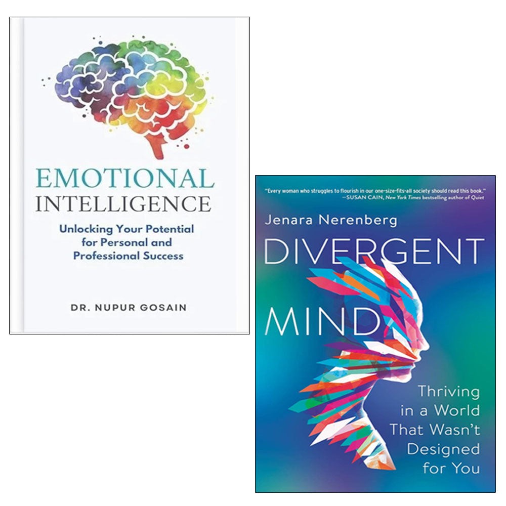 Emotional Intelligence,Divergent Mind 2 Books Collection Set Paperback - image 2