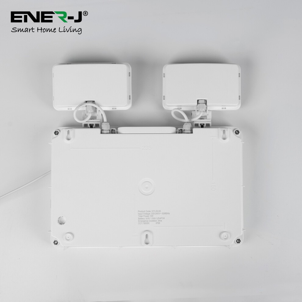 ENER-J 3W Emergency LED Twin Spot Light - image 5