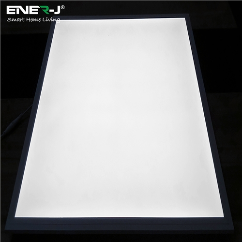 ENER-J LED 6000 Lumens Backlit Panel Light 50W 2 Pack - image 2
