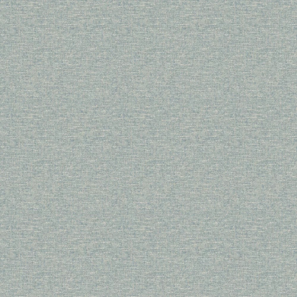 Light blue textured wallpaper with a subtle woven pattern, showcasing a soft, fabric-like appearance ideal for a calming interior aesthetic.
