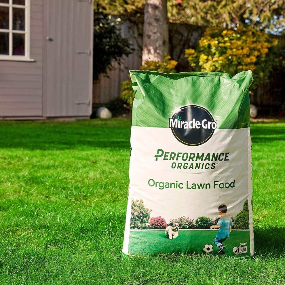 Evergreen Performance Organics Lawn Food 360msq 9.1kg - image 4