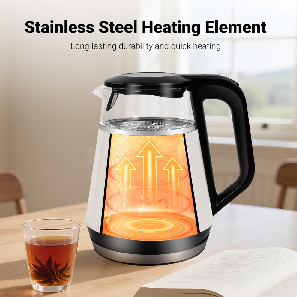 ExtraStar NHHB1006D Cordless Kettle with Digital Temperature Display 1L - image 2