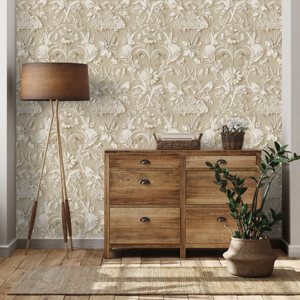 Fine Decor Natural Woodland 3D Effect Wallpaper - image 2