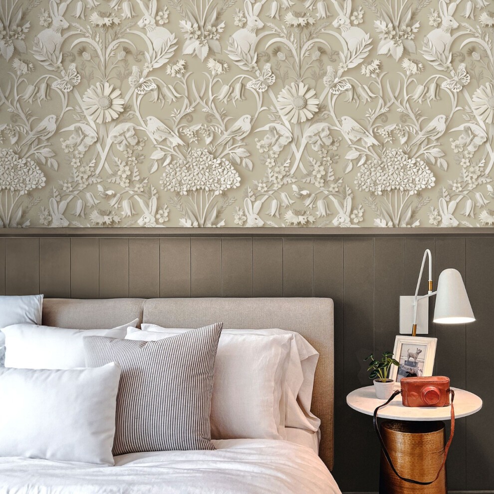 Fine Decor Natural Woodland 3D Effect Wallpaper - image 3