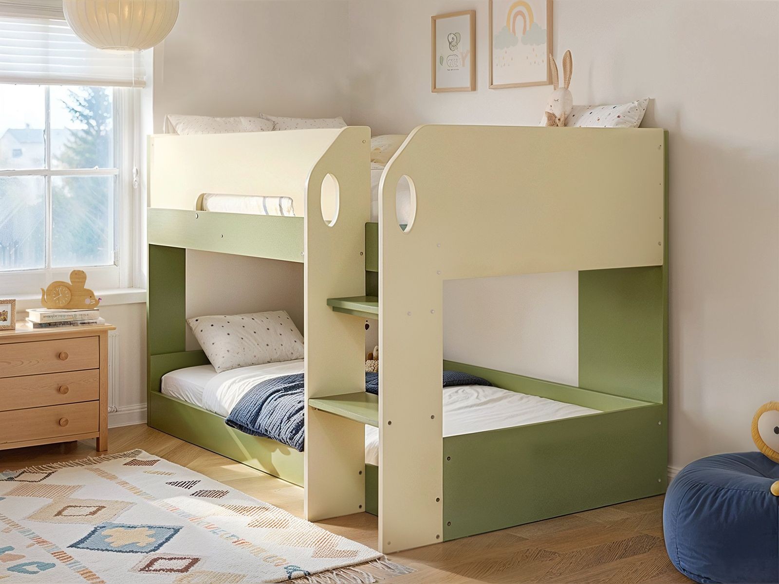 Flair Mystic Low Pod Khaki Mini Bunk Bed - image 3