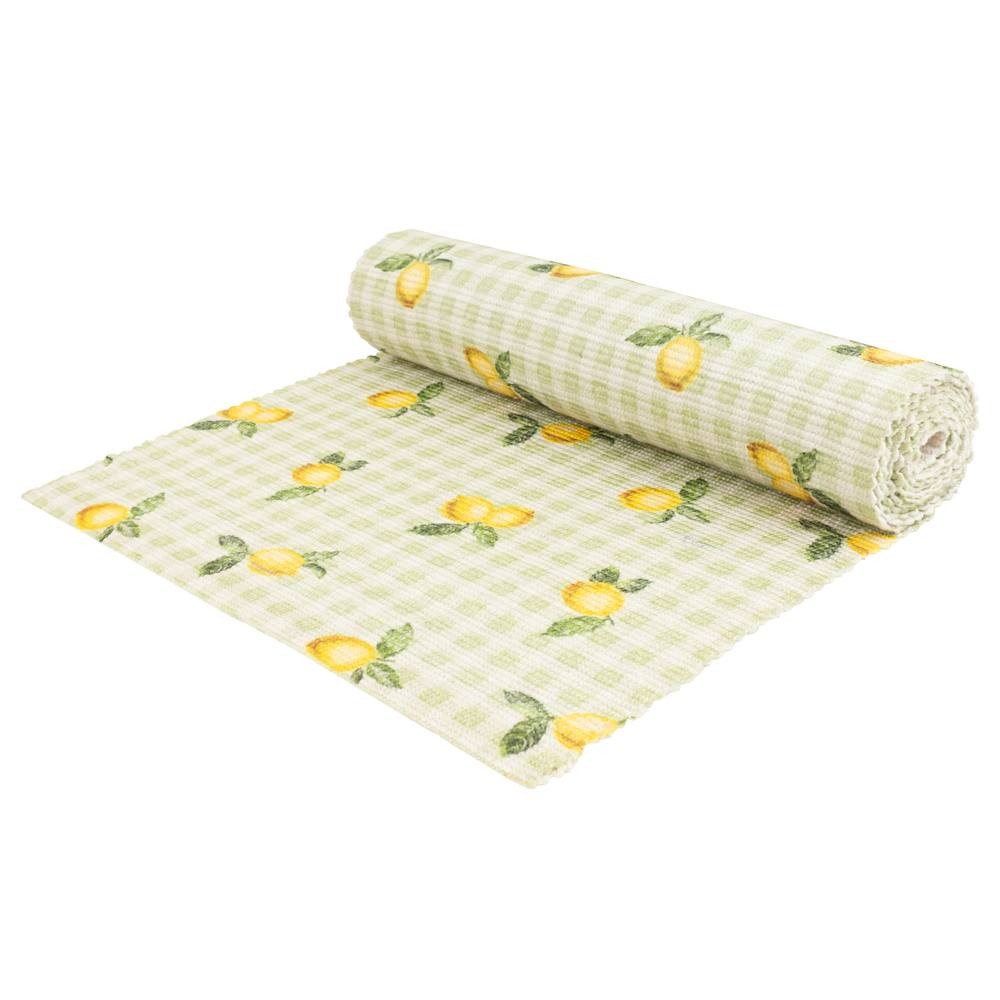 Furn Fruits Lemons Green Table Runner 220 x 35cm - image 3