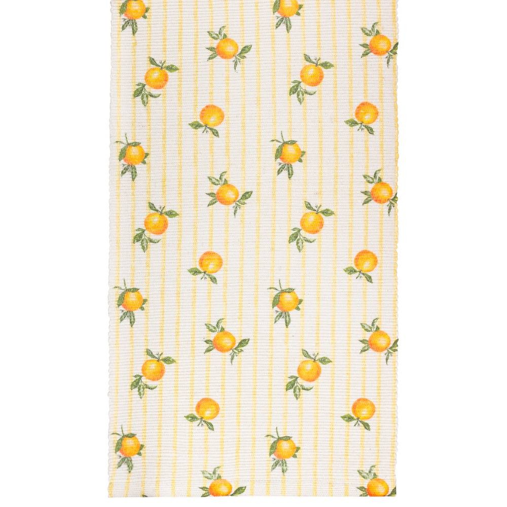 Furn Fruits Oranges Yellow Table Runner 220 x 35cm - image 2