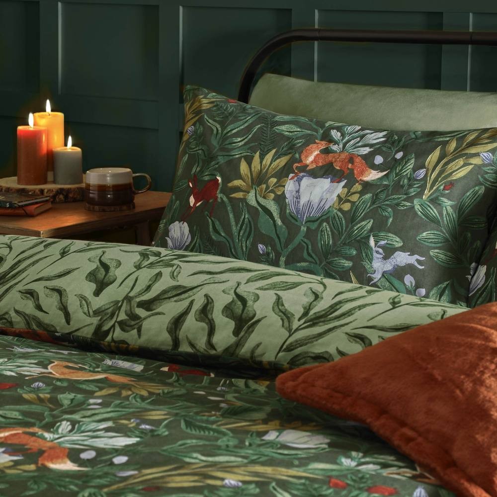 Furn Into The Woods Printed Single Reversible Duvet Set - image 3