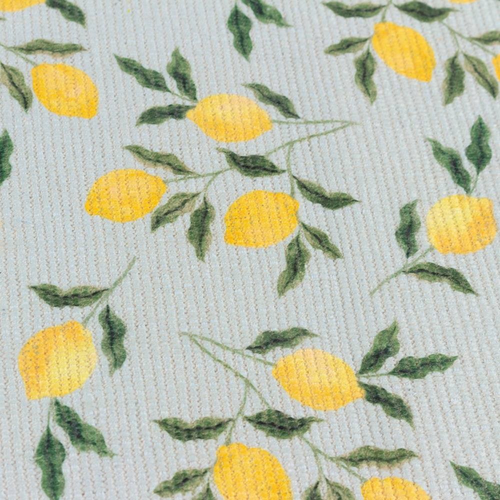 furn. Lemons Blue Table Runner 230 x 35cm - image 5