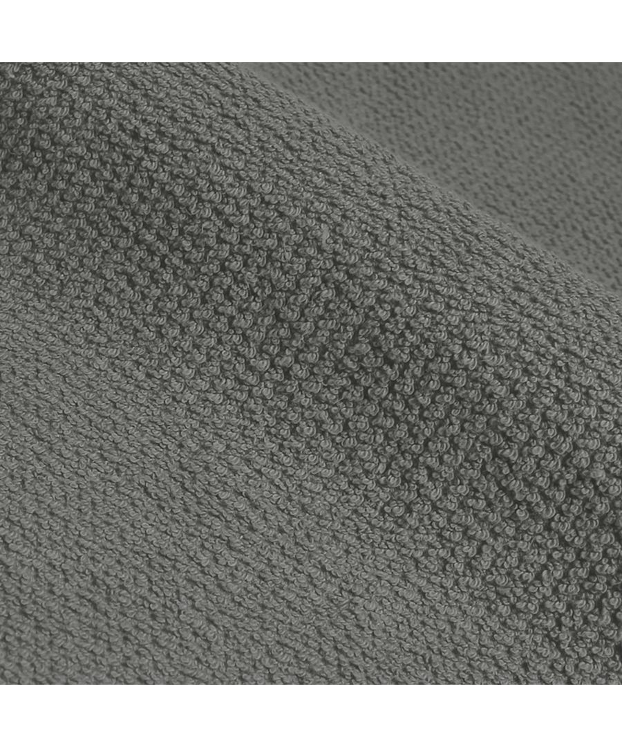 furn. Textured Cotton Cool Grey Hand Towel - image 2