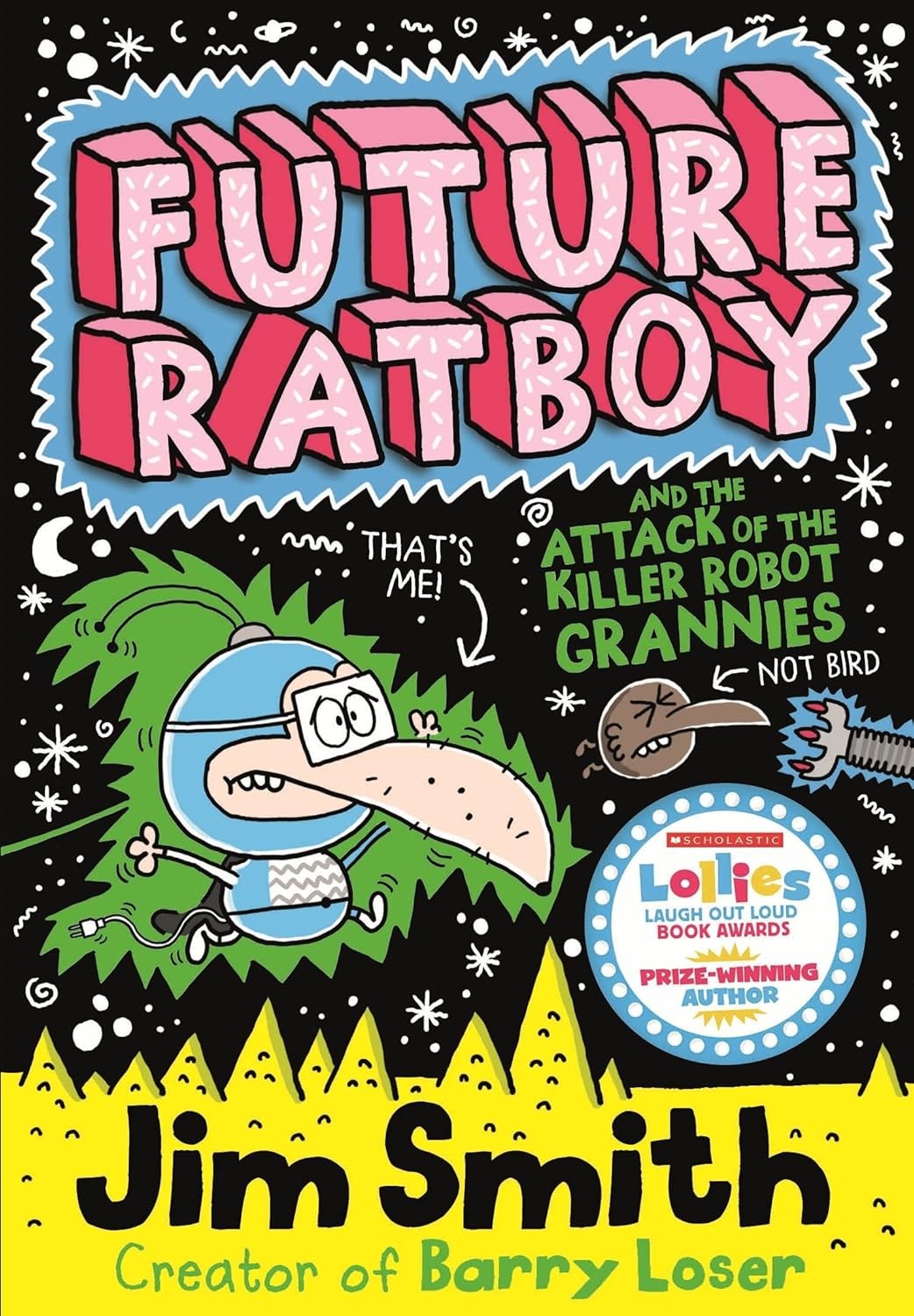 Future Ratboy X 3 Books Collection Series Pack Set By Jim Smith Nom Noms, Quest for Missing Thingy, Killer Robot Grannies - image 3