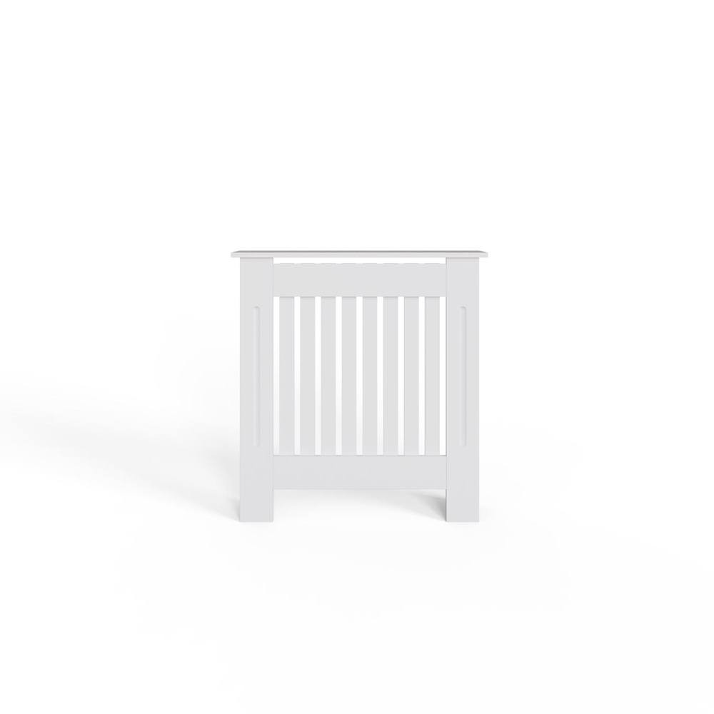 FWStyle White Vertical Slat MDF Radiator Cover Small - image 3