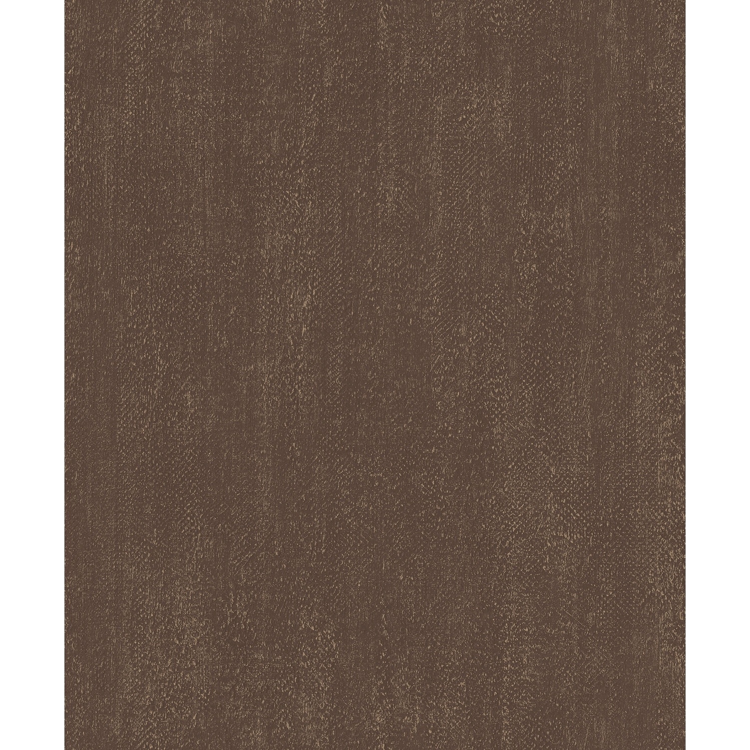 Textured plain design wallpaper roll in a rich brown color, measuring 32.8 feet long by 21 inches wide, featuring a subtle, sophisticated pattern for a modern look.