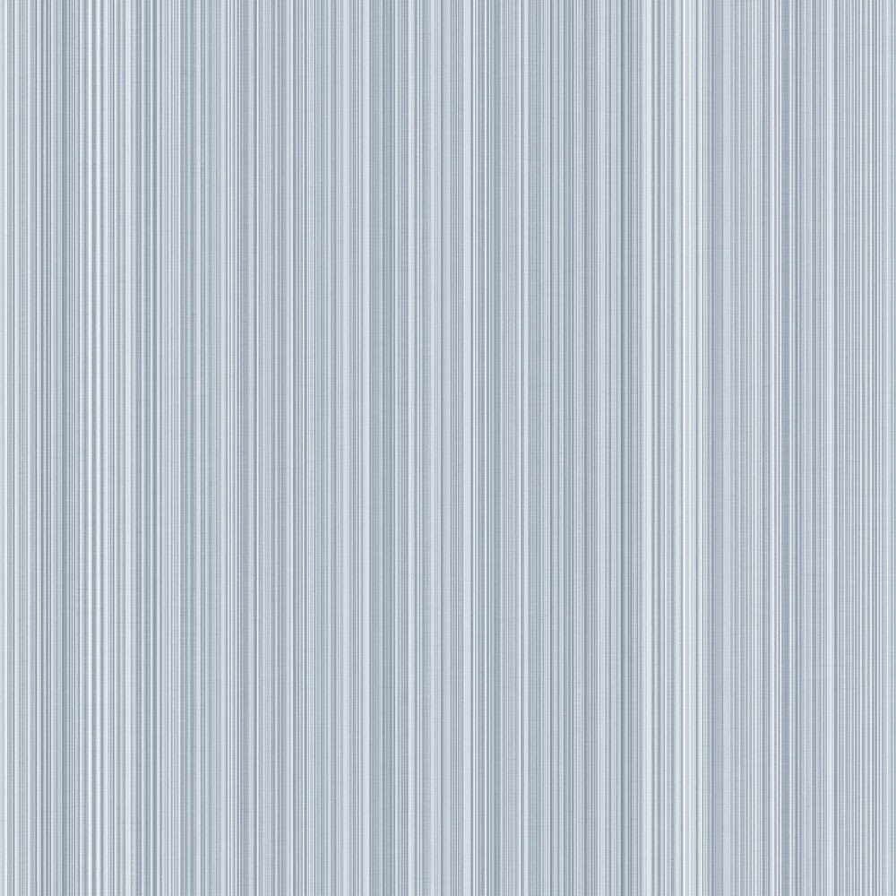 Light blue striped wallpaper featuring a subtle texture, designed for a natural look, ideal for adding elegance to interior spaces.