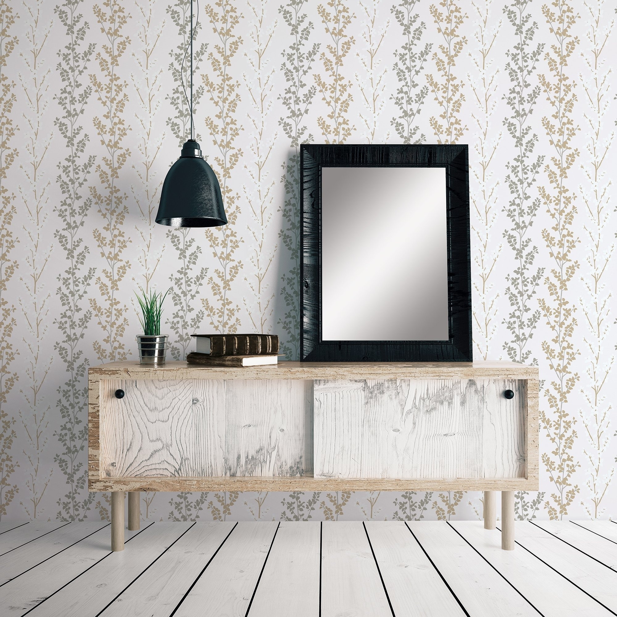 Galerie Nordic Elements Silver and Gold Wallpaper - image 2