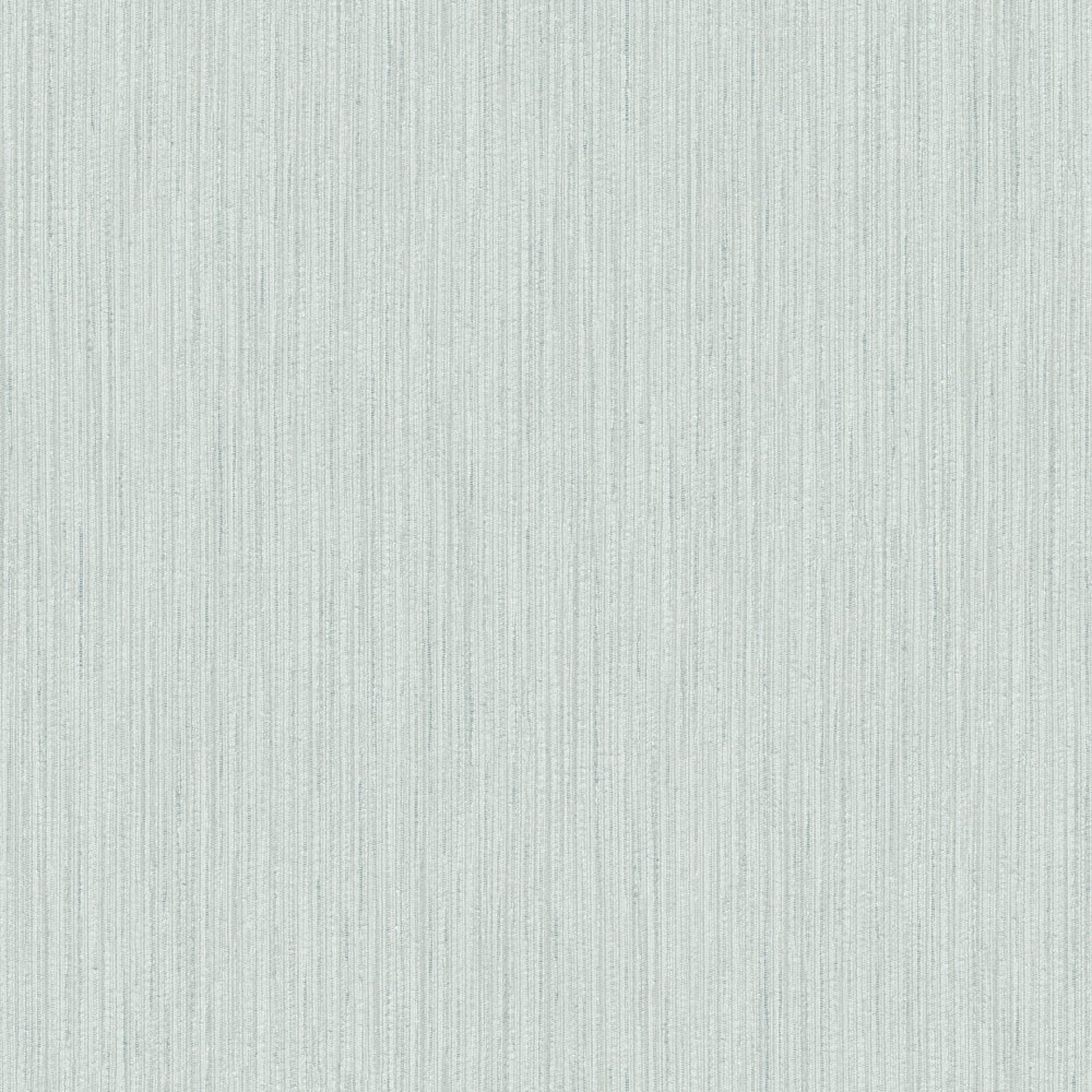Plain textured wallpaper in a soft blue hue, featuring subtle vertical lines for a sophisticated and calming aesthetic.