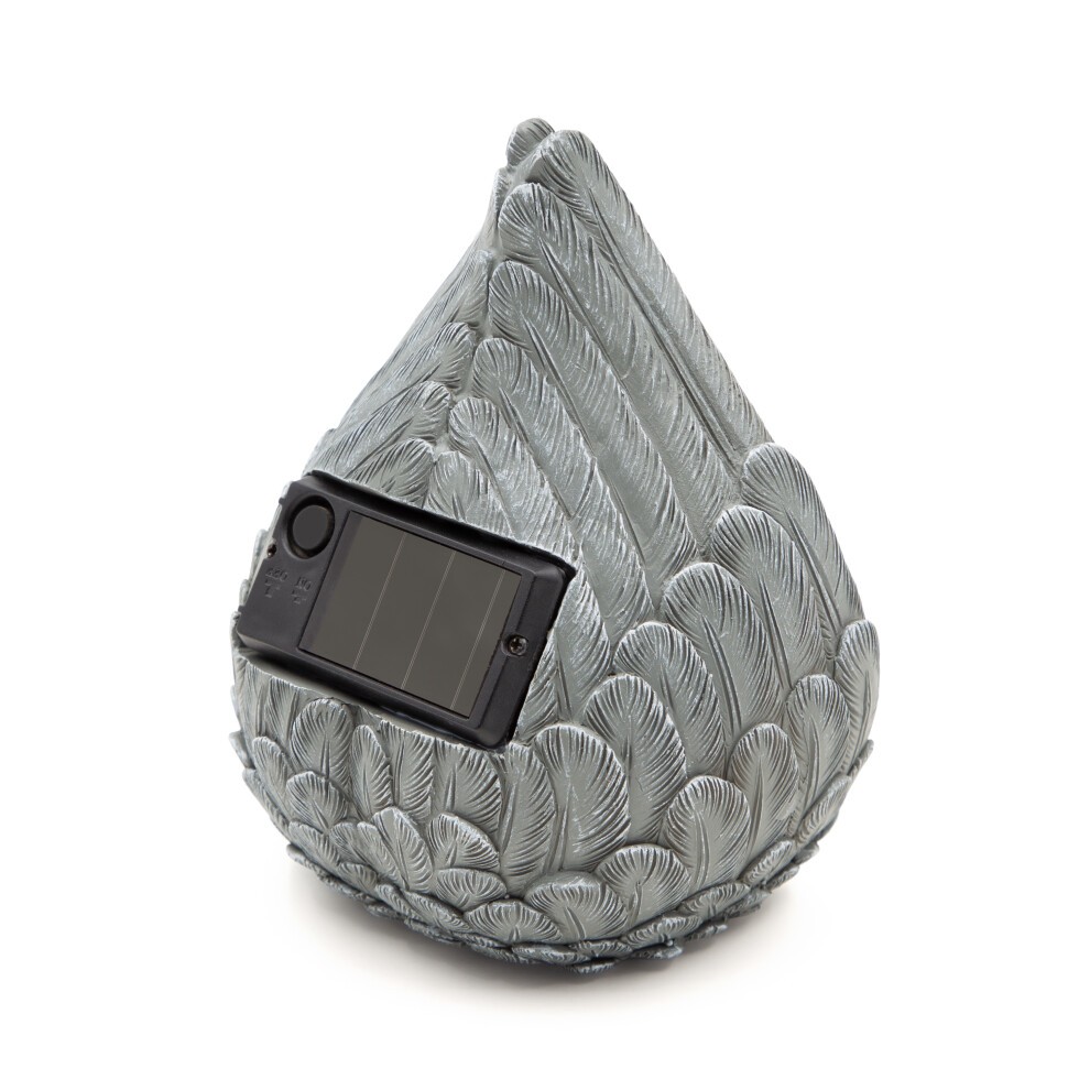 Gardenkraft Angel Wings Heart Solar Light - image 3
