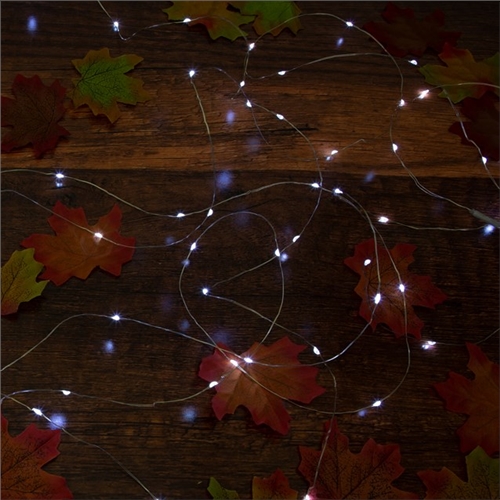 GardenKraft Bright White 200 Micro Solar LED String Light - image 5