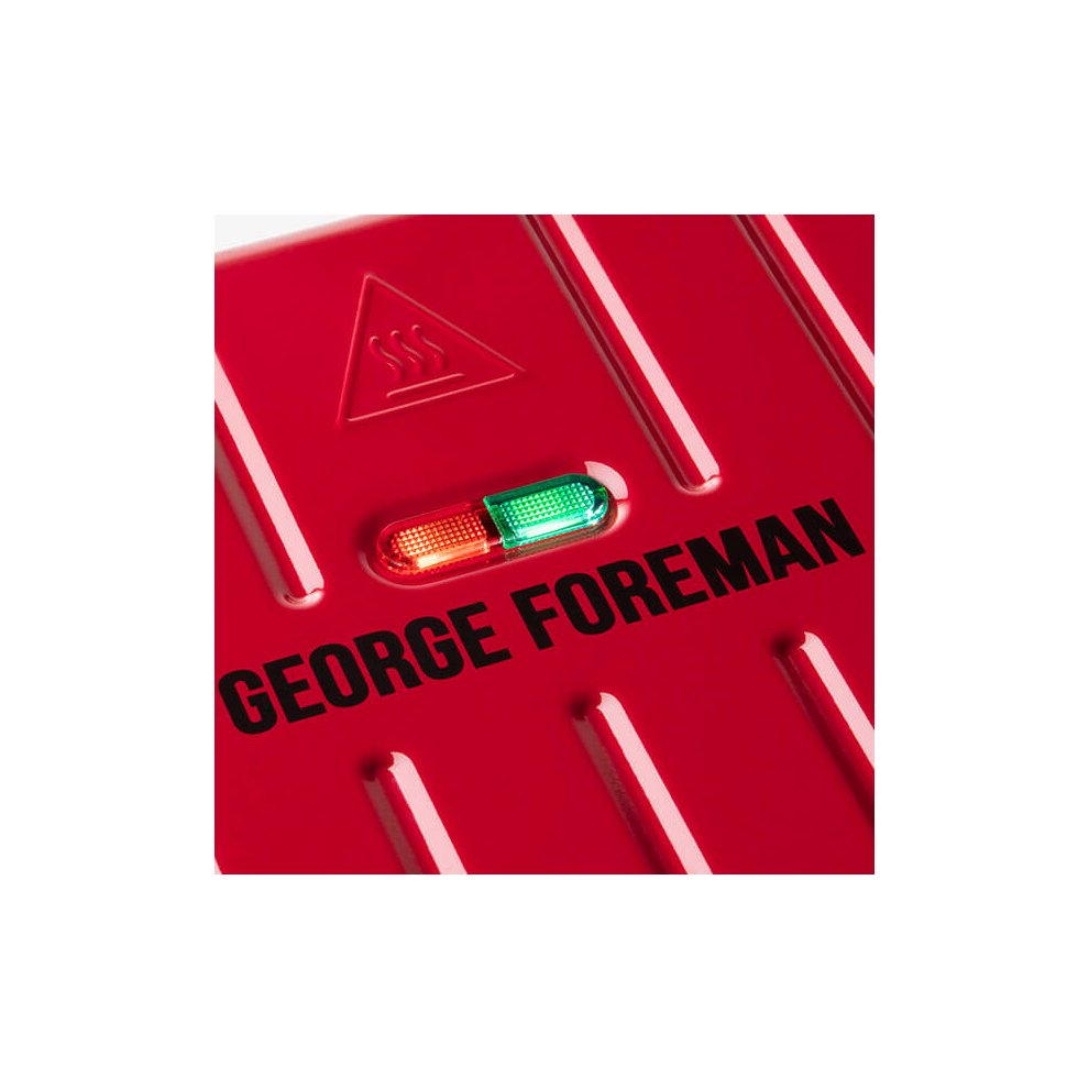 George Foreman Large Red Entertaining Grill - image 4