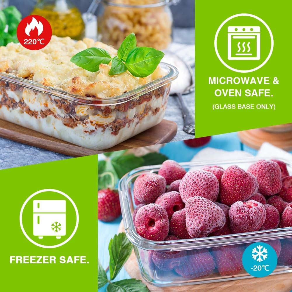 Glass Food Storage Containers – 12 Piece Set - image 2