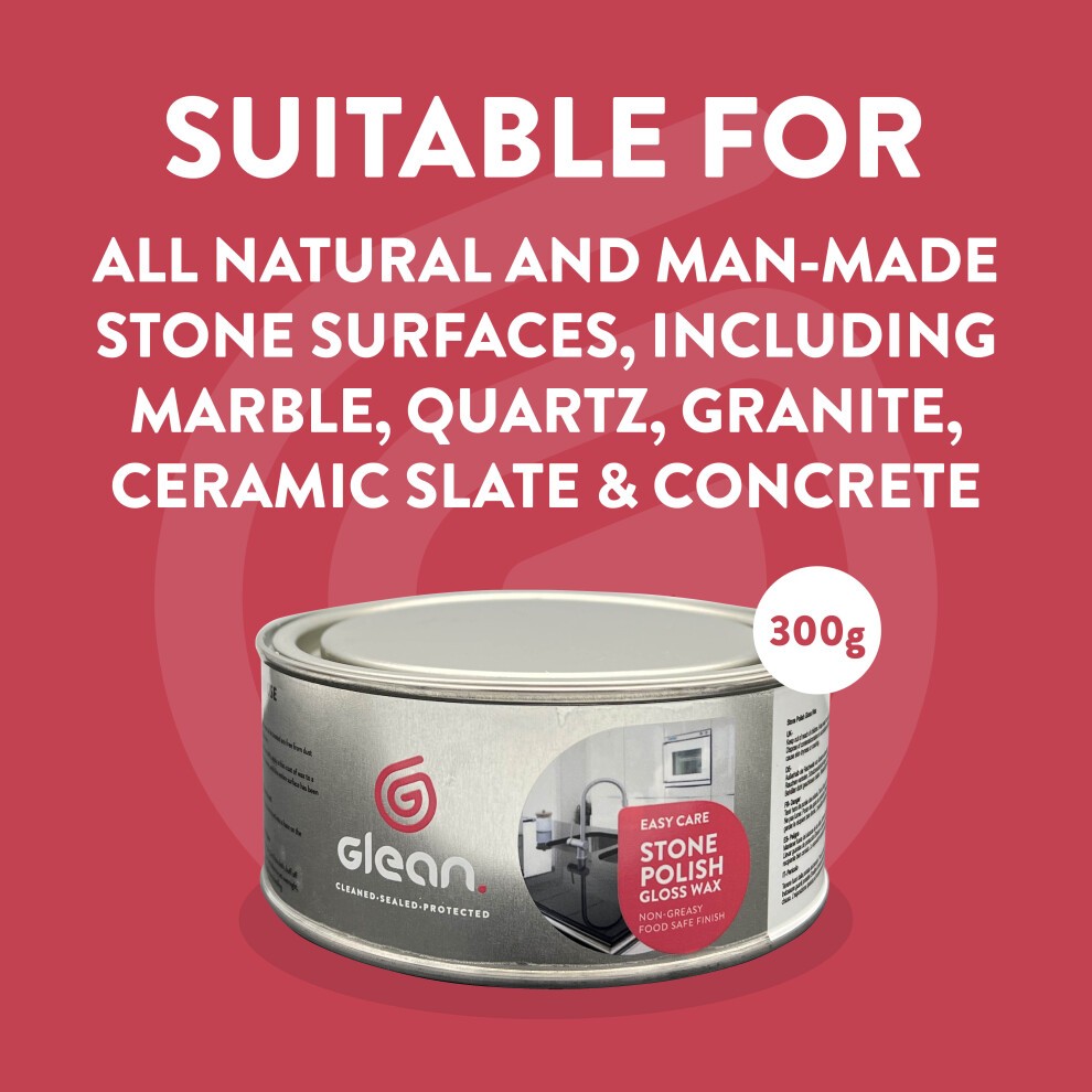 Glean Stone Polish Gloss Wax 300g - image 3