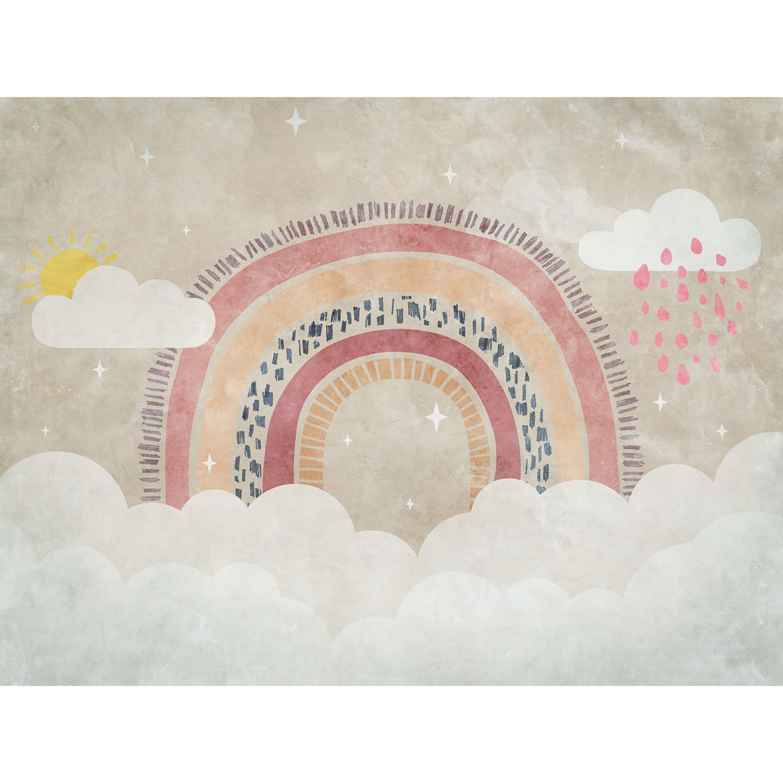 Grandeco Rainbow 7 Lane Wall Mural - image 4