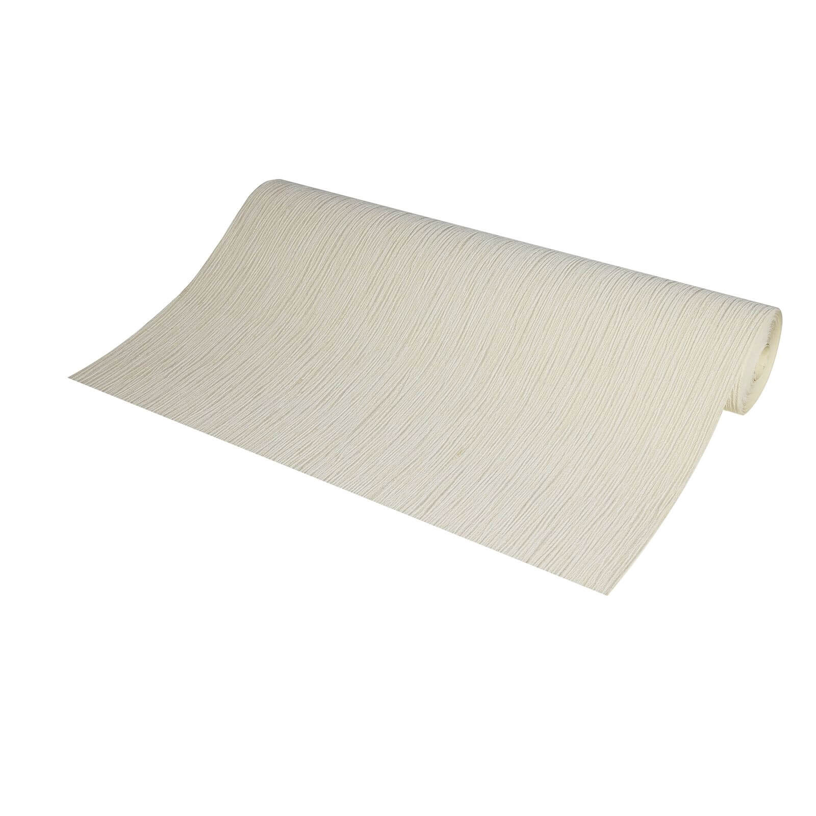 Grandeco Regency Cream Plain Glitter Textured Blown Vinyl Wallpaper - image 3