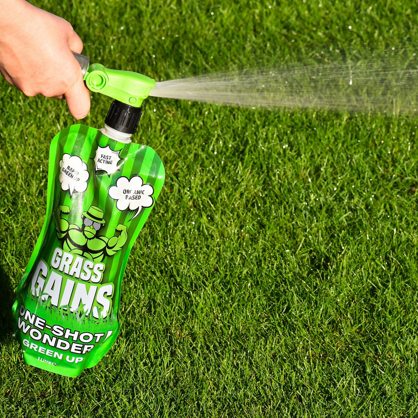 Grass Gains Green One-Shot Wonder Liquid Fertiliser 1L - image 2