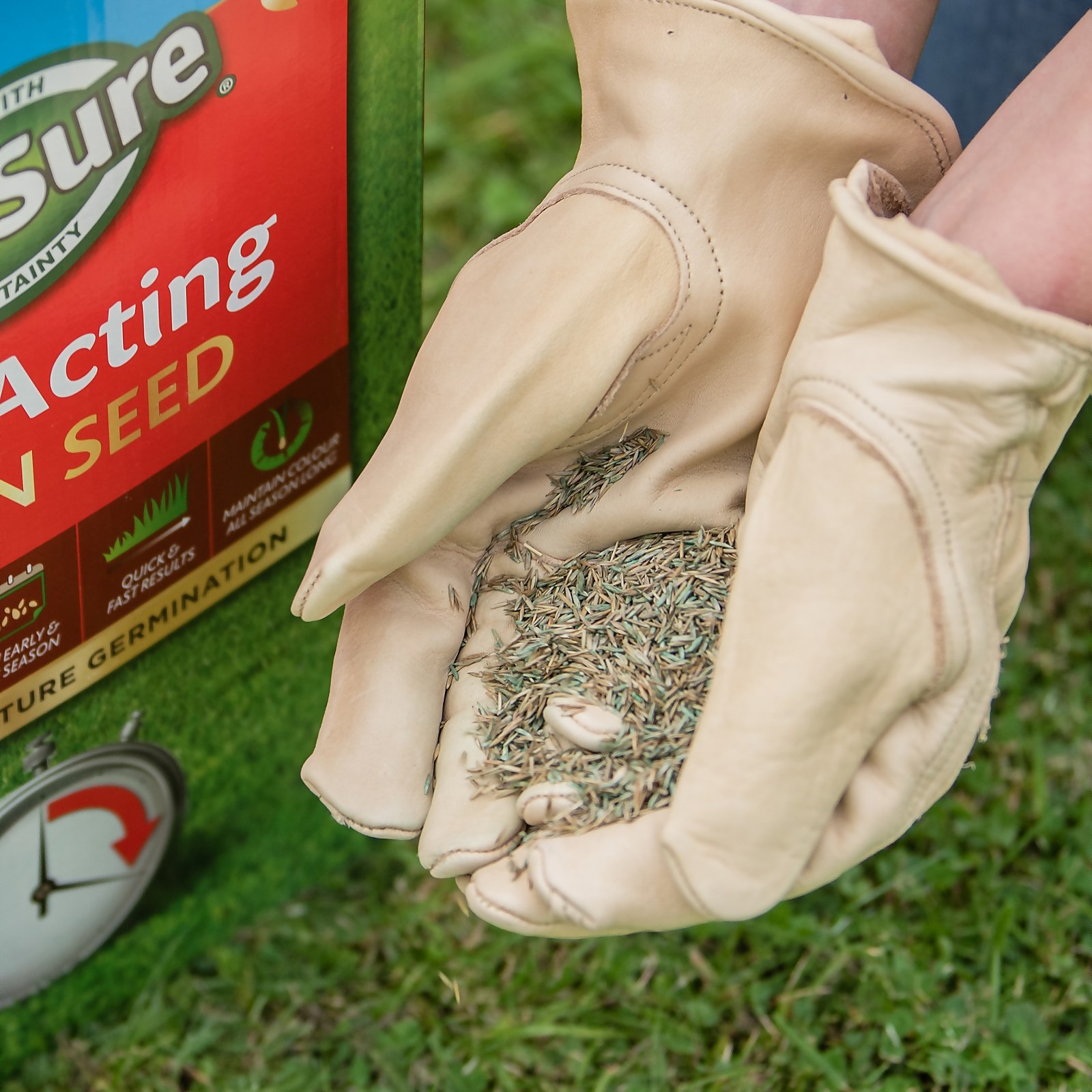 Gro-Sure Fast Acting Lawn Seed 36sqm - image 2