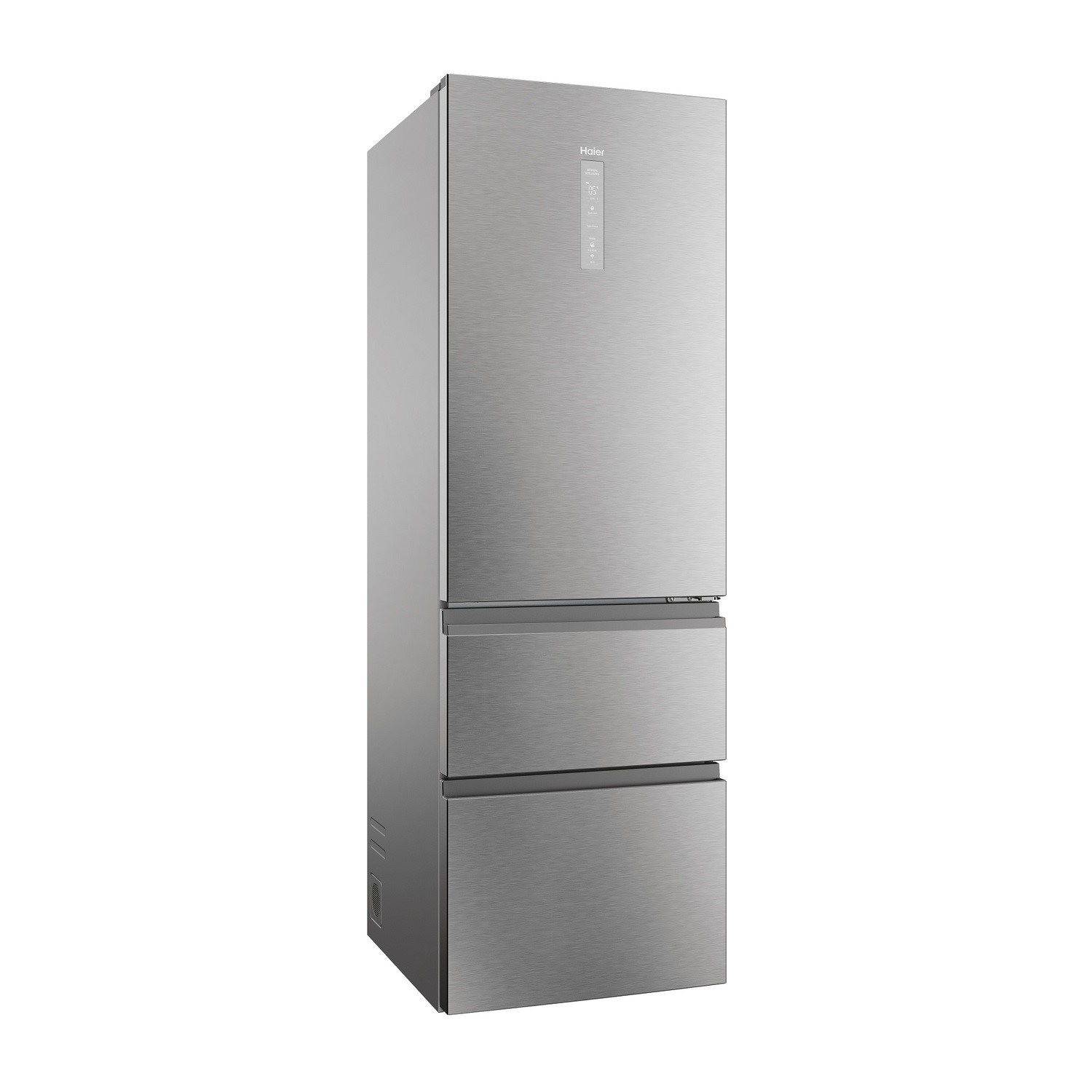 Haier 3D 60 Series 5 HTW5618ENMG 185x60cm Silver Fridge Freezer - image 2
