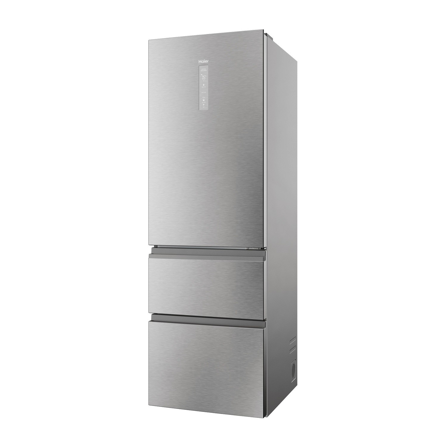 Haier 3D 60 Series 5 HTW5618ENMG 185x60cm Silver Fridge Freezer - image 4