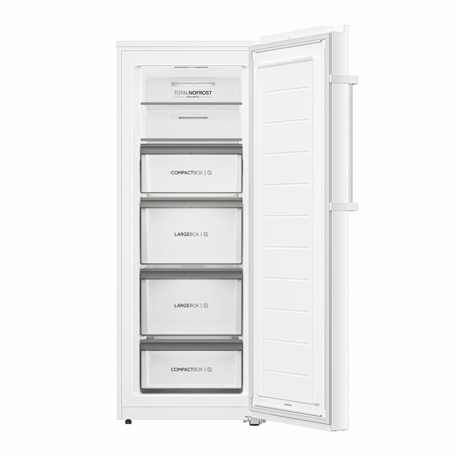 Haier H4F226WEH1K 153.5x60cm 226L Total No Frost Upright White Tall Freezer - image 2
