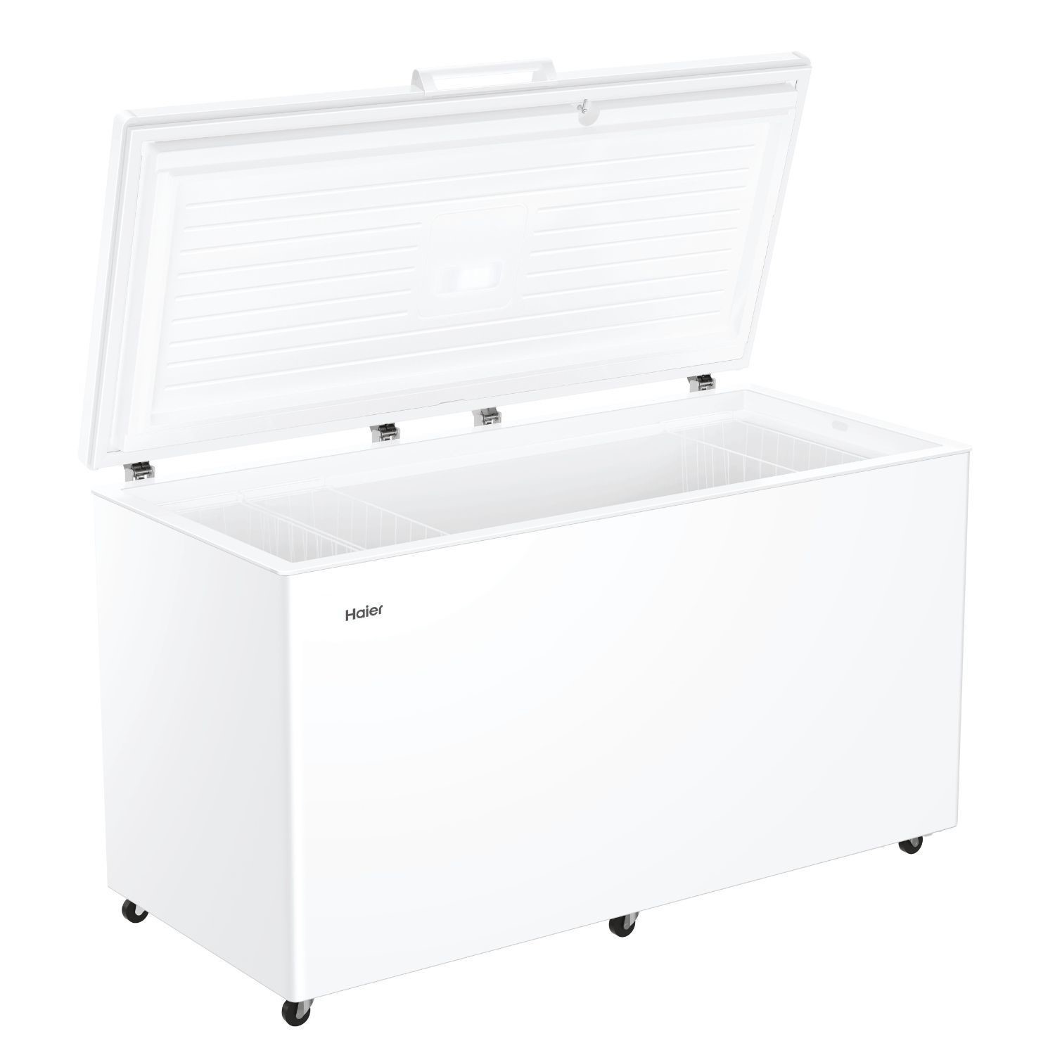 Haier HCE519EK 508L Static White Freestanding Chest Freezer - image 2
