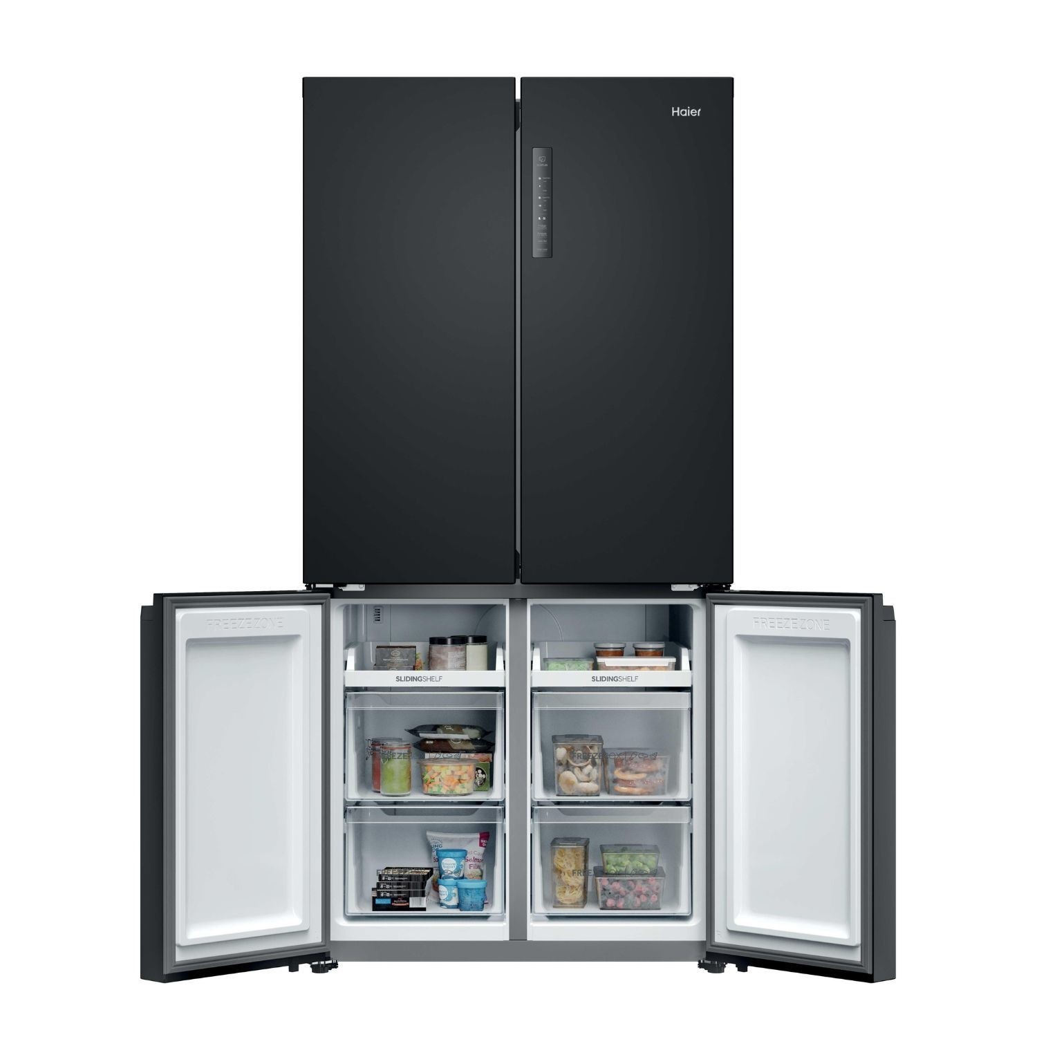 Haier HCR39F19ENPT 90cm 646L Frost Free Four Door French Style Fridge Freezer - image 5