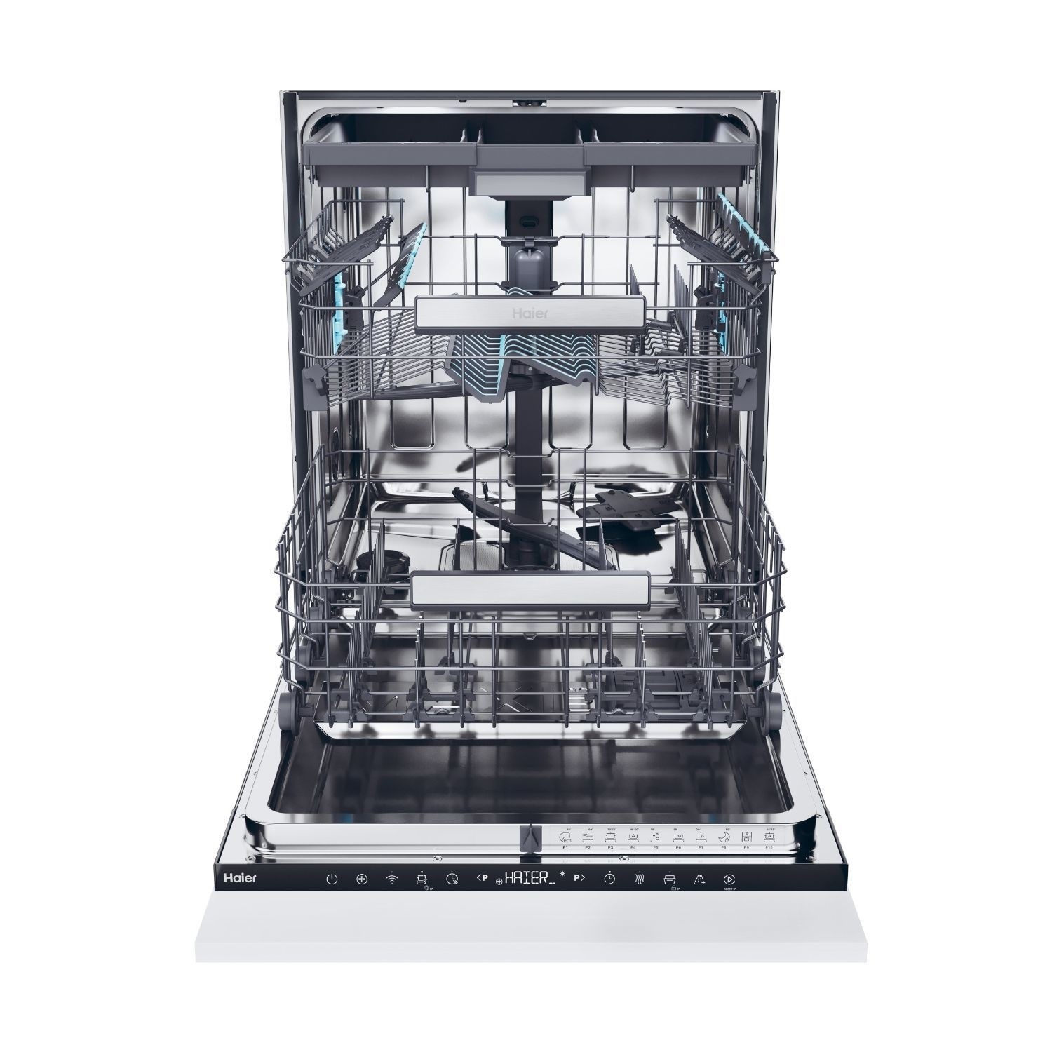 Haier Washlens Plus XS4B4S3FSB-80 14 Place Built in White Full Size Dishwasher - image 3