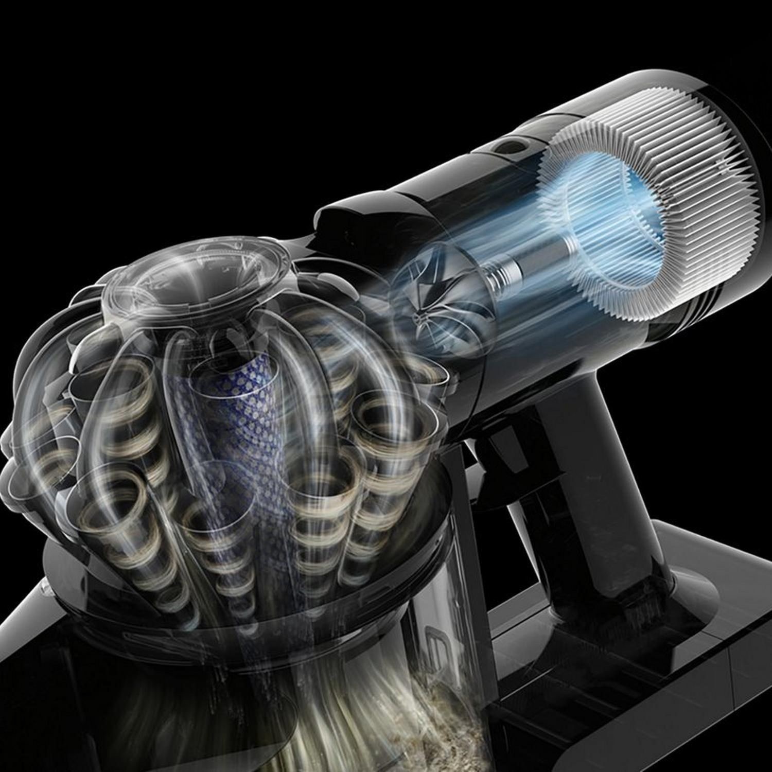 Handheld Vacuum - 50 Minutes Run Time - Grey - image 2