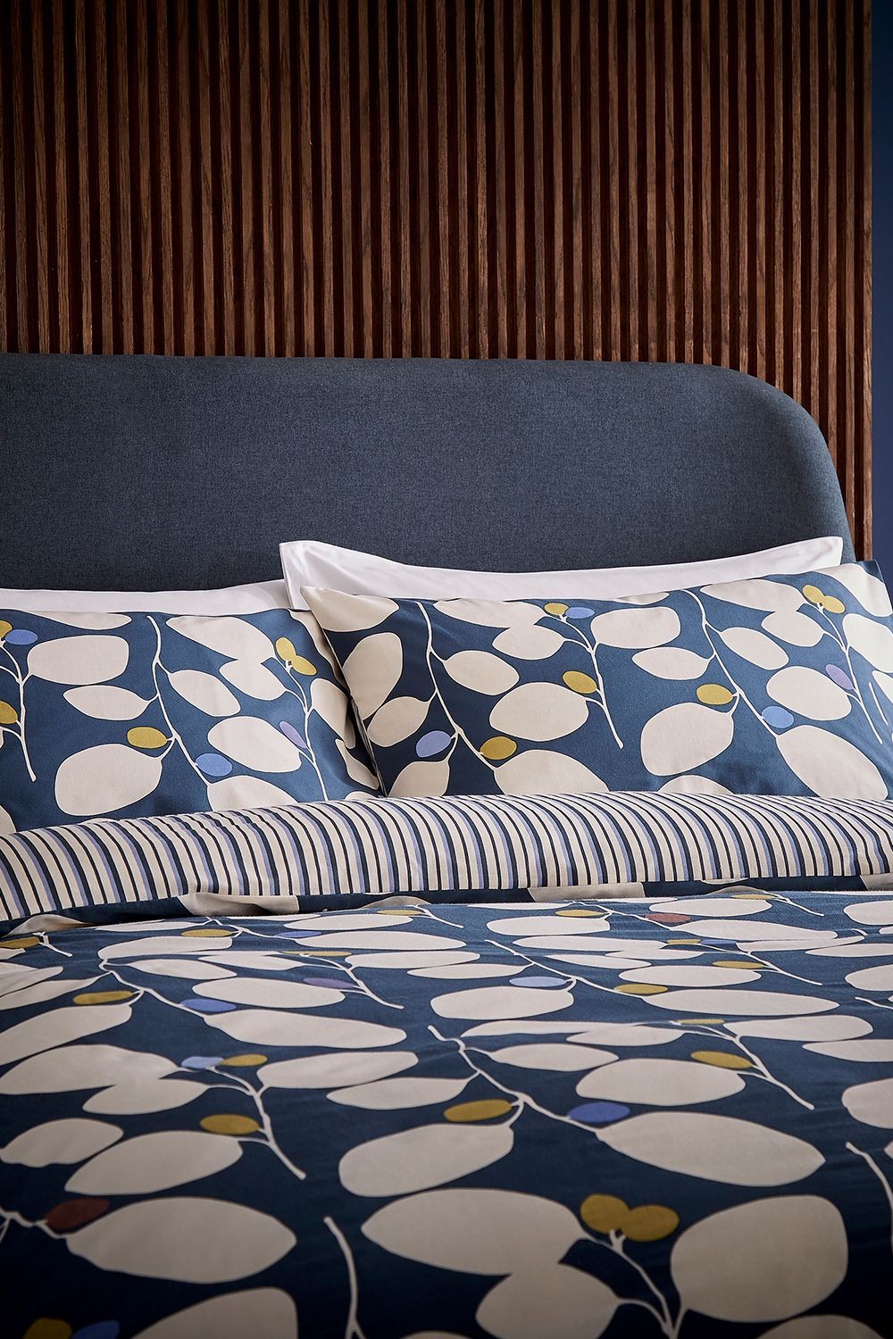 Helena Springfield Althea Navy Single Duvet Set - image 3
