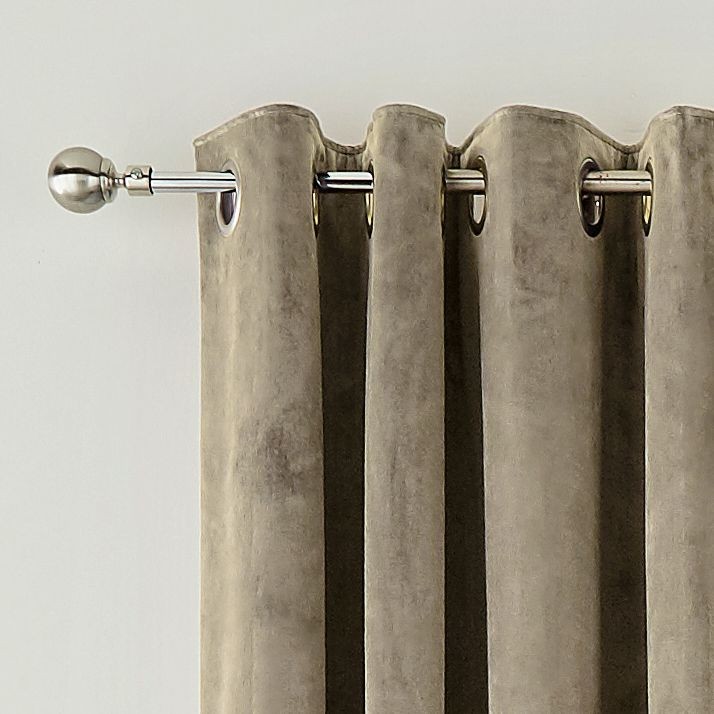 Helena Springfield Escala Lined Sand Eyelet Curtains 229 x 183cm - image 3