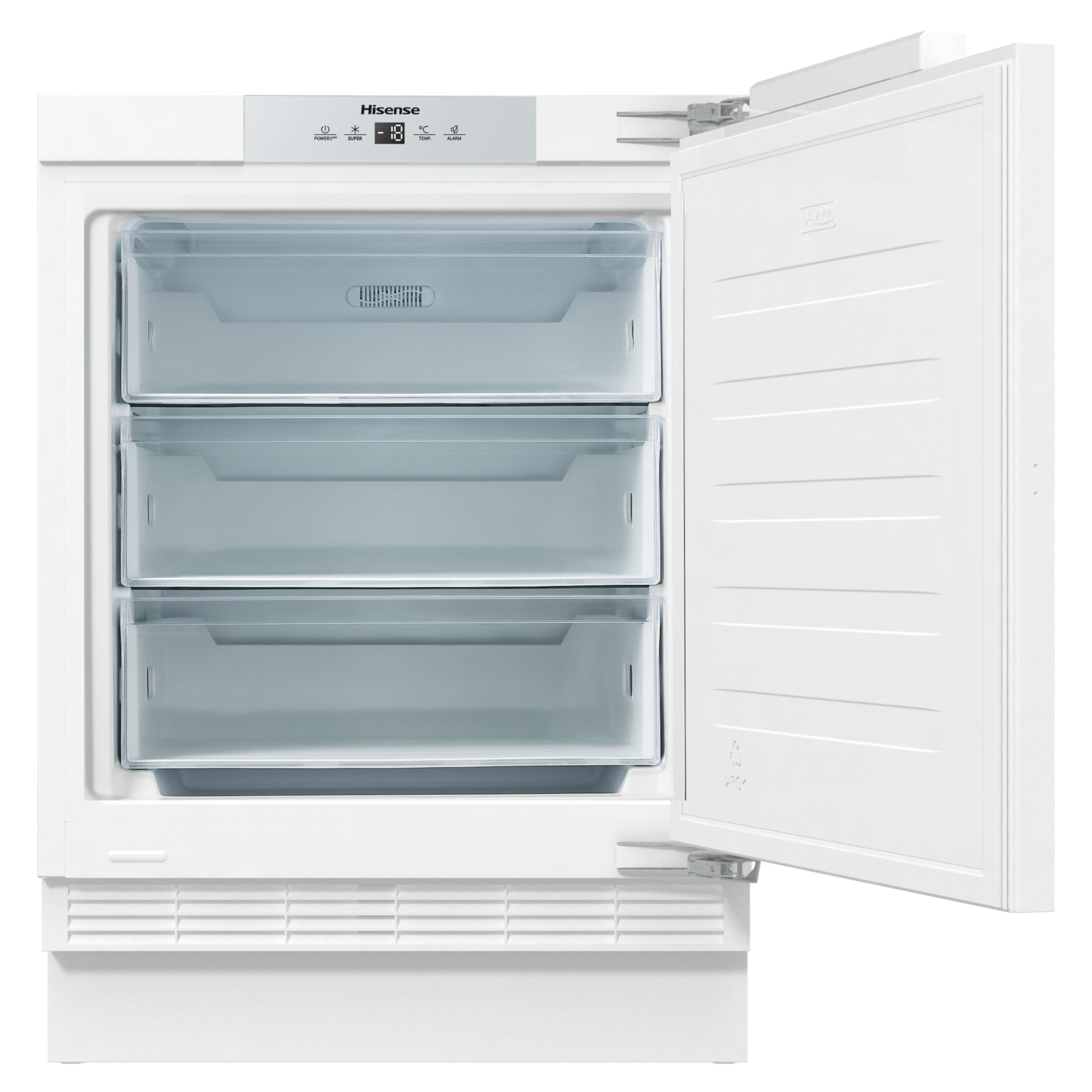 Hisense FUV124D4AWE 101L Built Under White Freezer - image 2