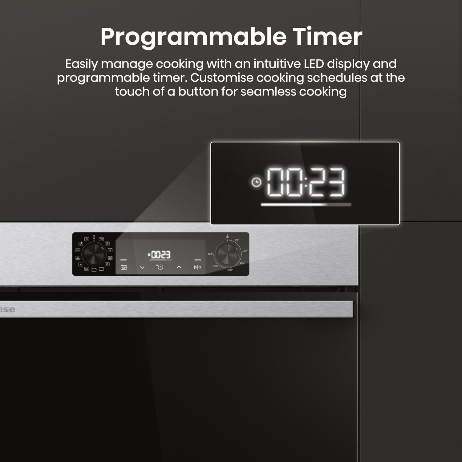 Hisense Hi2 BI626PXUPUK Built In Electric Single Pyrolytic Stainless Steel Oven - image 5