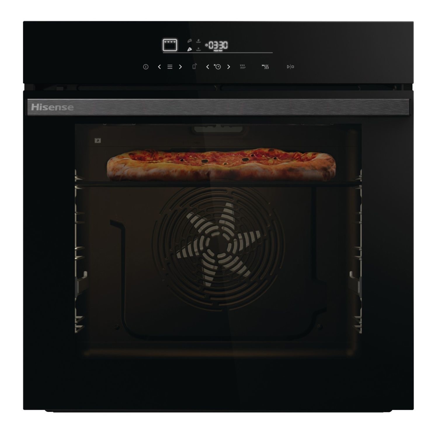 Hisense Hi6 Blackline HO66FAPIZZACHEF A+ WIFI Built in Electric Single Oven with Pyrolytic Cleaning - image 3