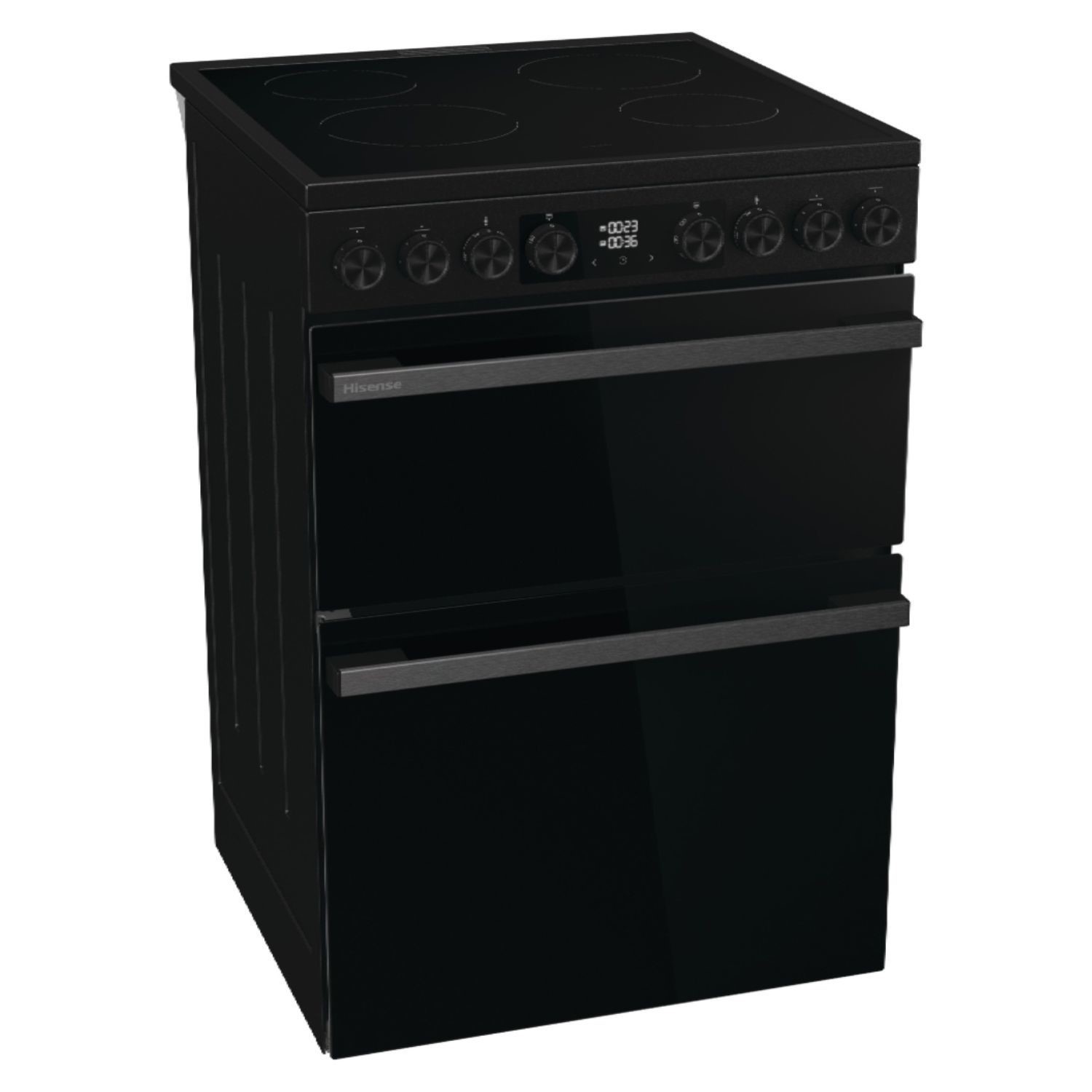 Hisense Hi6 HDCEC6C20B 60cm A Rated Black Electric Cooker - image 3