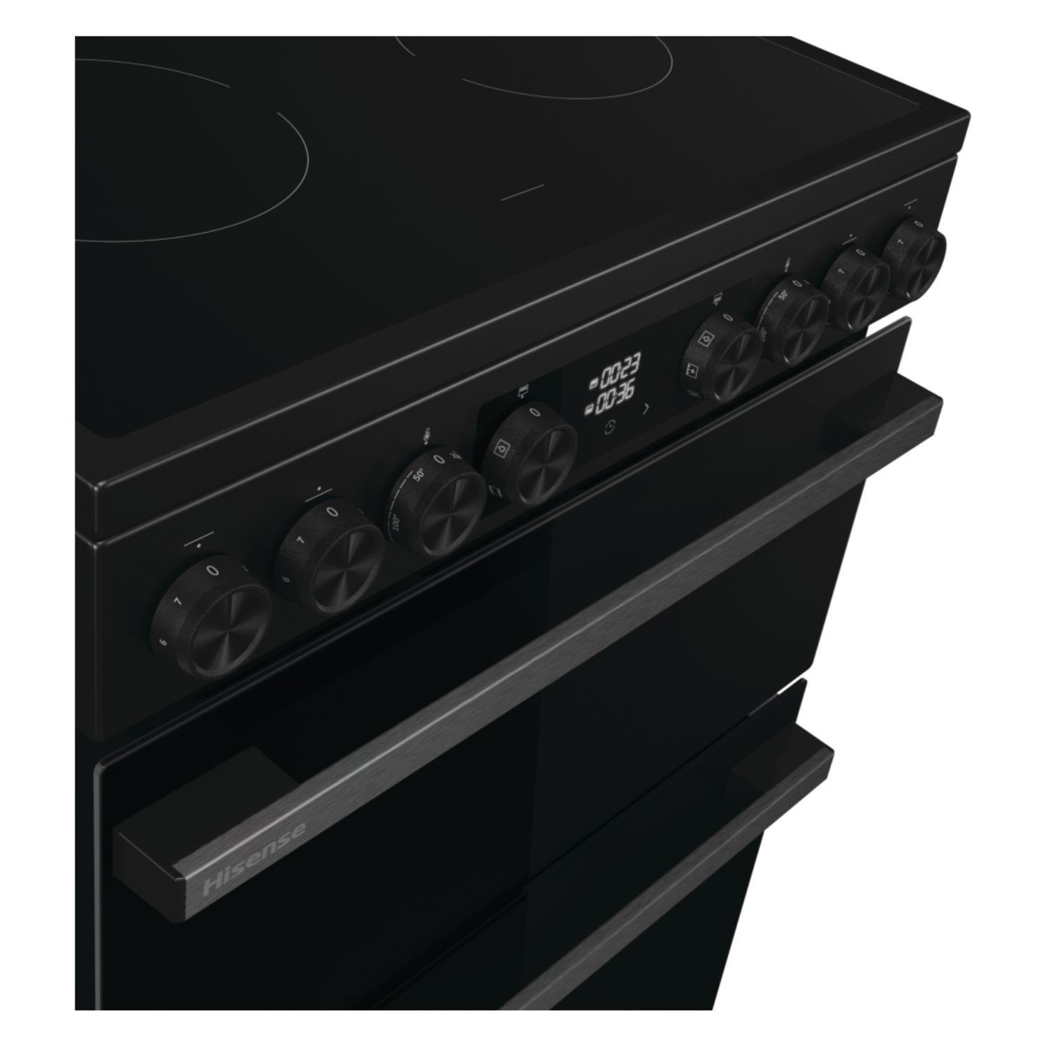 Hisense Hi6 HDCEC6C20B 60cm A Rated Black Electric Cooker - image 4