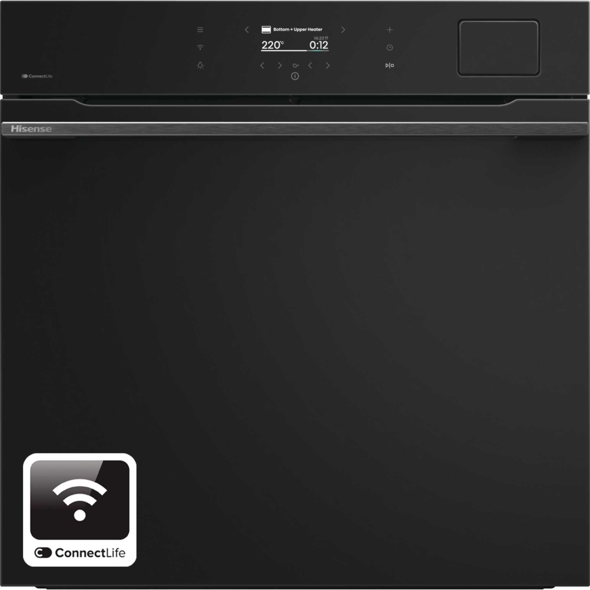 Hisense Hi8 BAS6AH8BUKWF A+ 77L Built in Black Electric Oven - image 2