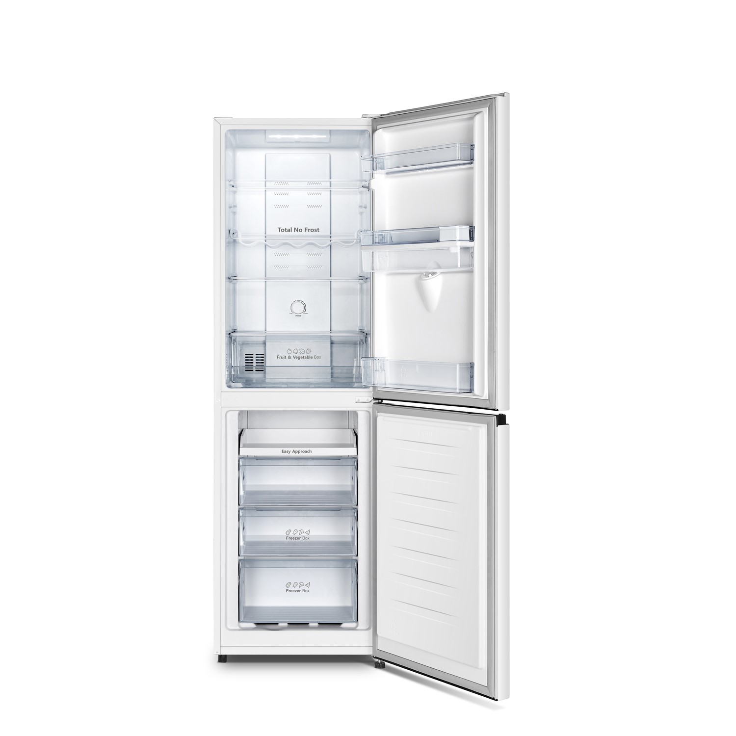 Hisense RB327N4WWE 182x55cm 50/50 256L No Frost White Fridge Freezer - image 3