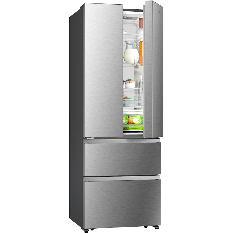 Hisense RF632N4BCE 200x70cm 485L French Door Silver Fridge Freezer - image 2